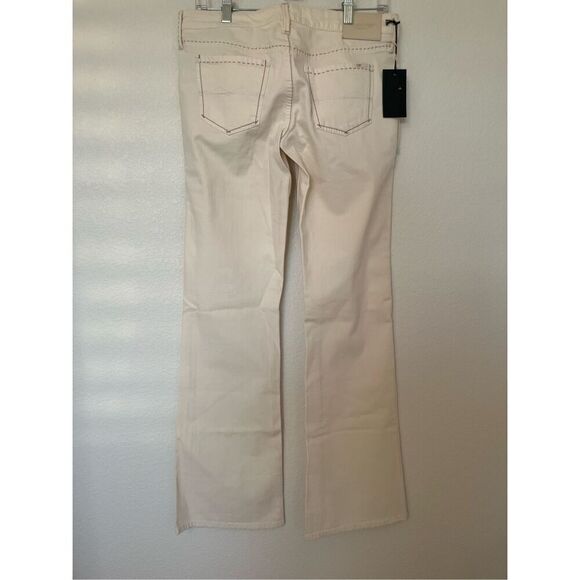 Meltin Pot Nicole PK style Bootcut Cream Denim Jeans NEW NWT - Picture 6 of 11